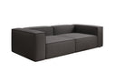 Designerbank Lesley 3-zits in Stof