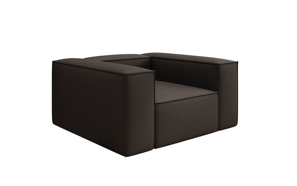 Designer Sofa-Sessel Lesley in Stof
