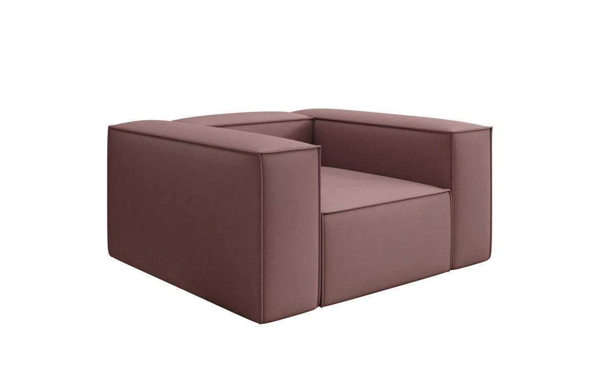Designer Sofa-Sessel Lesley in Stof
