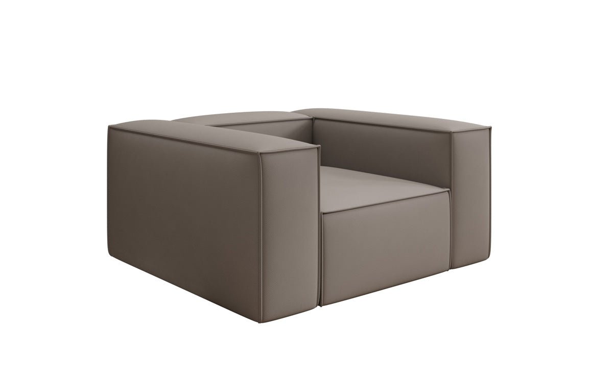 Designer Sofa-Sessel Lesley in Stof