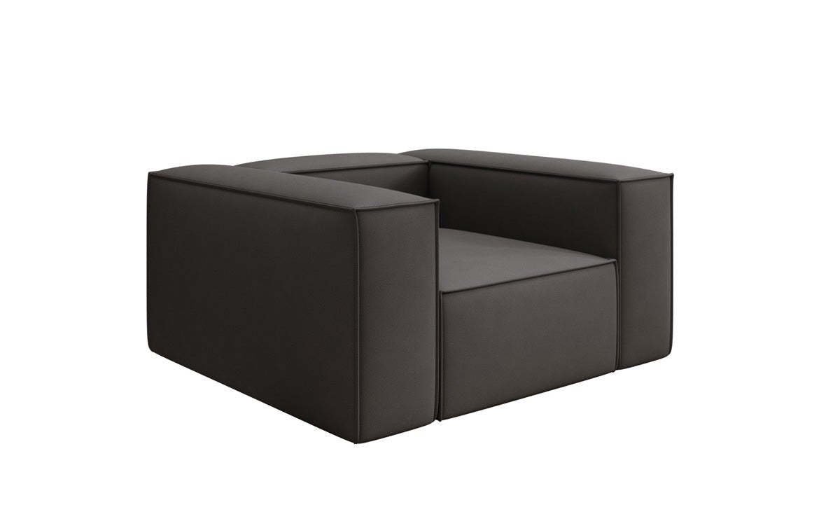 Designer Sofa-Sessel Lesley in Stof