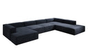 Canapé design Lesley U XXL en Velours