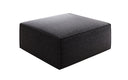 Tabouret d’appoint Lesley en tissu texturé