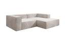 Designer Ecksofa Lesley Mini in Samt