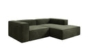 Designer Ecksofa Lesley Mini in Samt