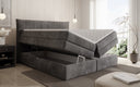 Boxspringbett Stella mit Stauraum in Cord