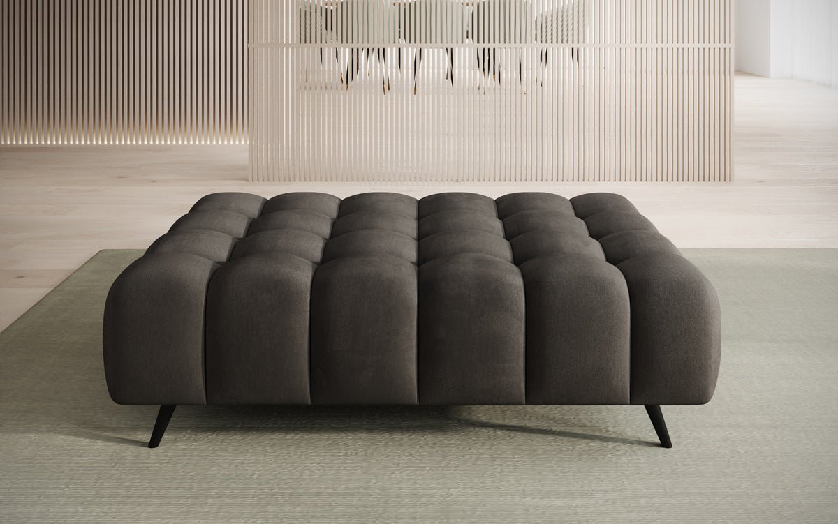 Beistellhocker Amora en Velours
