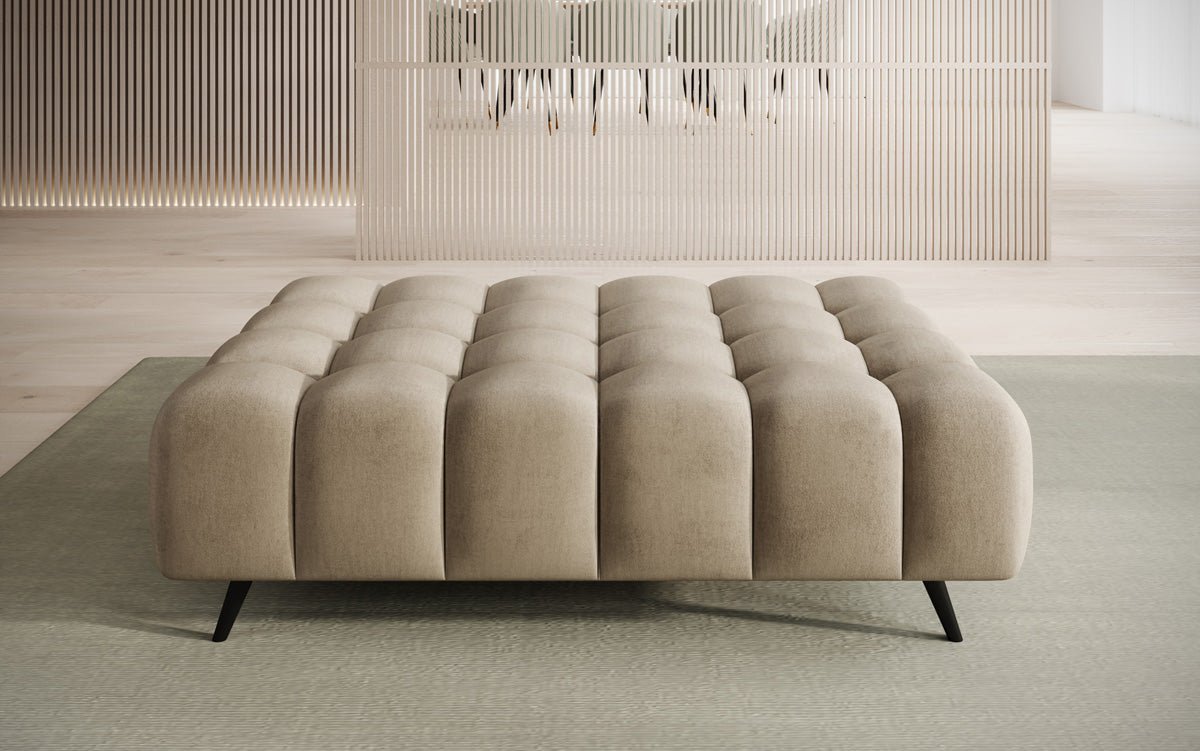 Beistellhocker Amora en Velours
