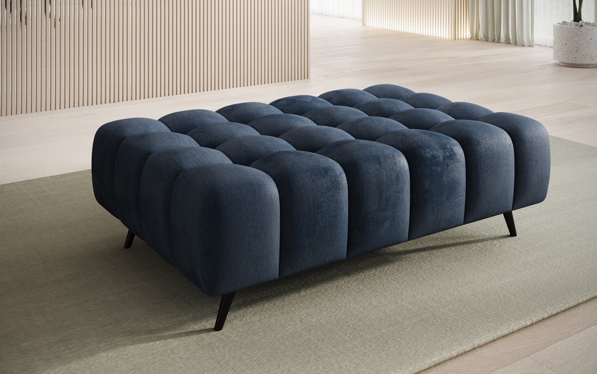 Beistellhocker Amora en Velours