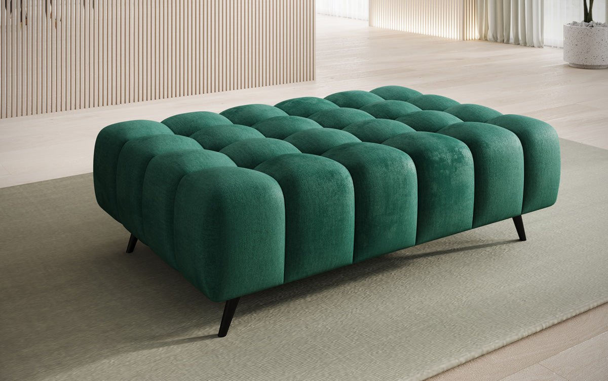 Beistellhocker Amora en Velours