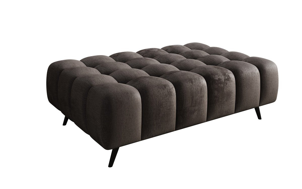 Beistellhocker Amora en Velours