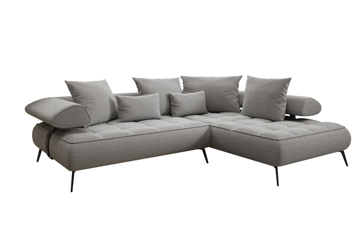 Designersofa Sydney L Bouclé met elektrische slaapfunctie