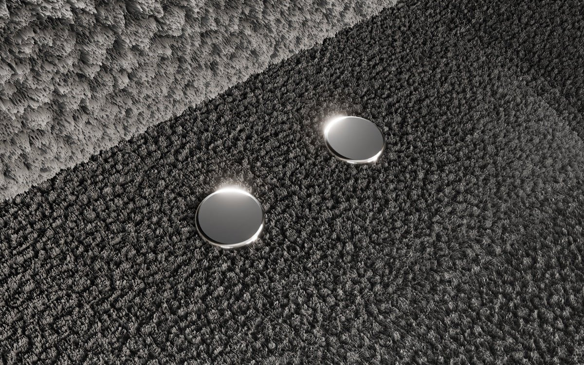 Canapé design Sydney L II Bouclé avec fonction de couchage électrique