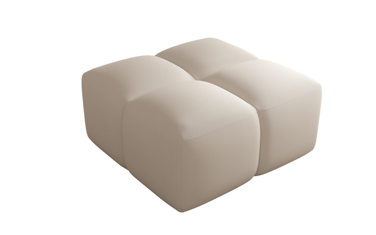Beistellhocker Celly en Tissu