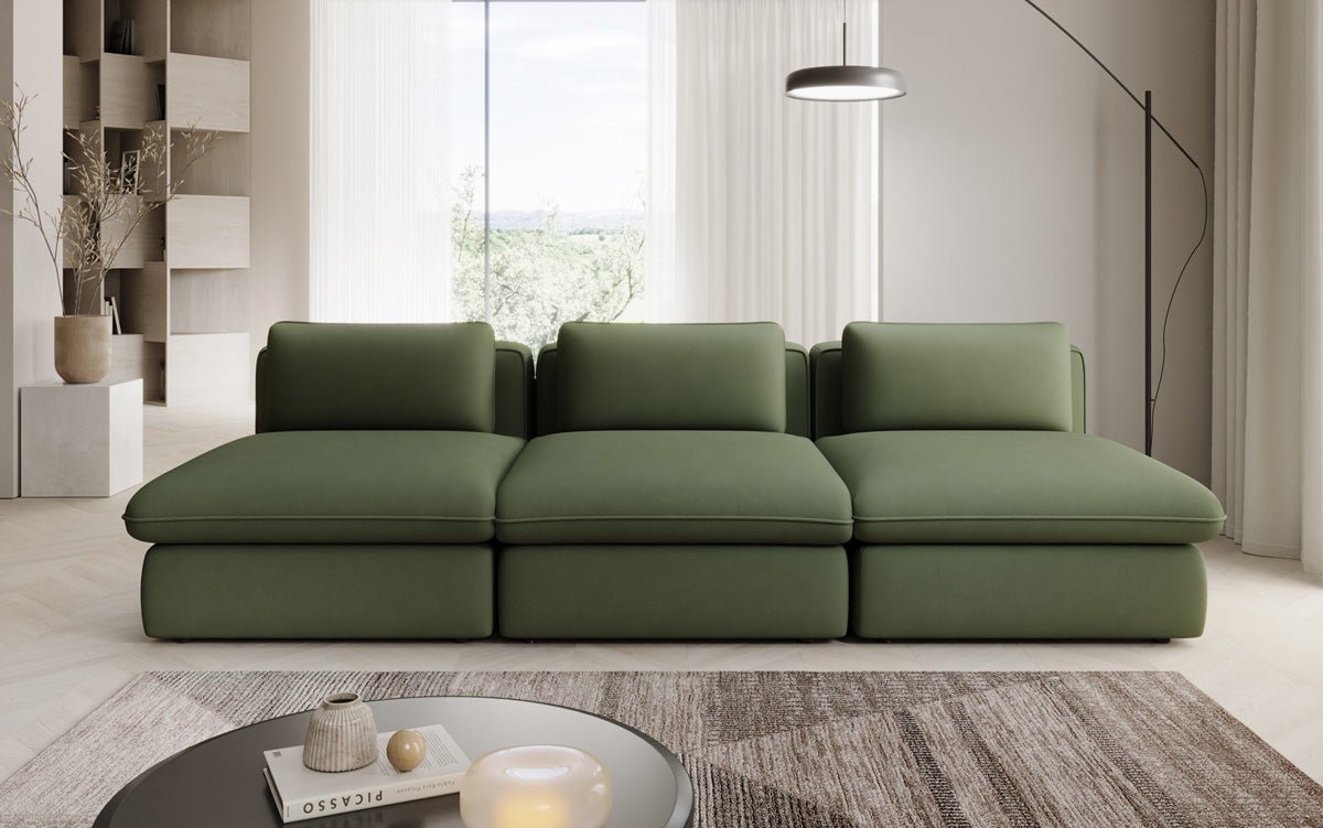 Canapé design Cuddle 3 places en Tissu