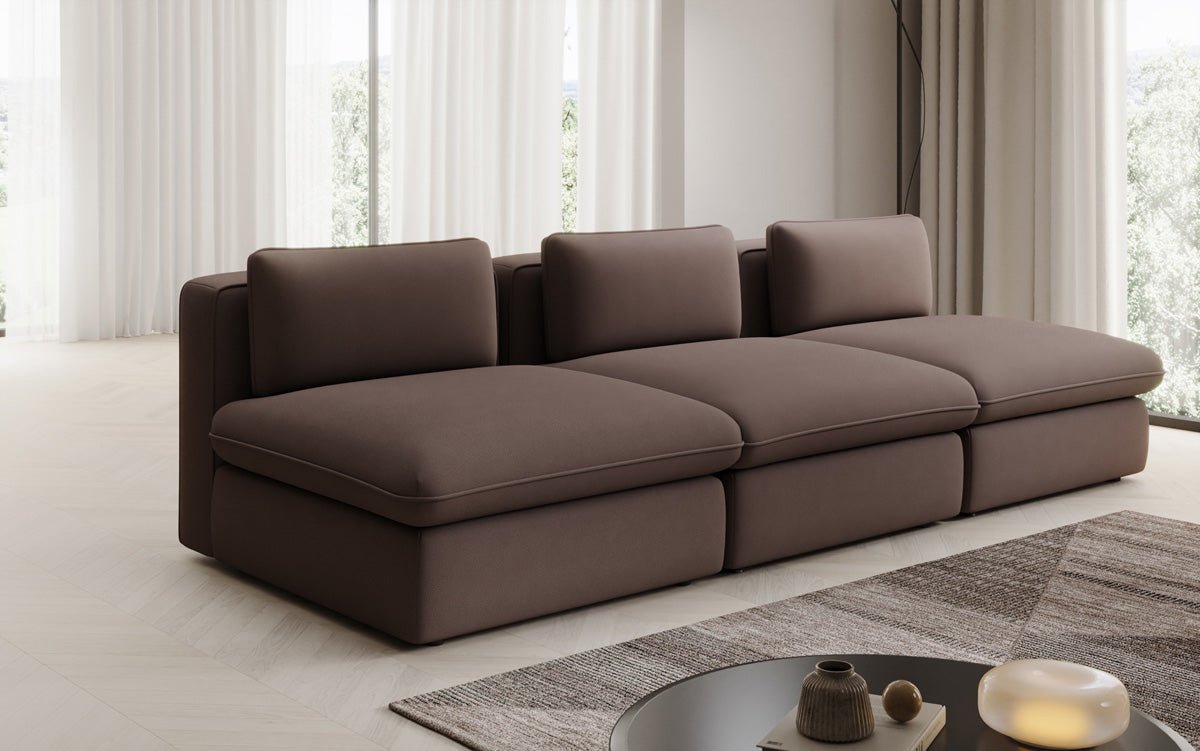 Canapé design Cuddle 3 places en Tissu