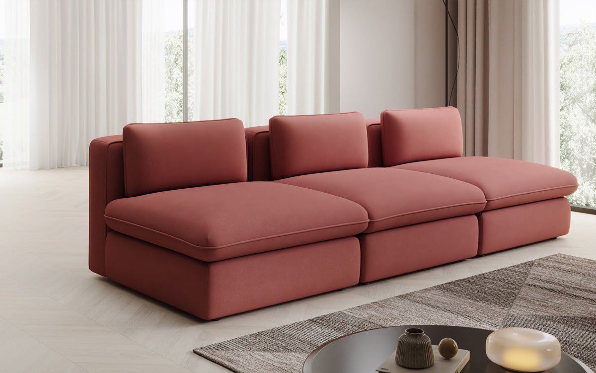 Canapé design Cuddle 3 places en Tissu