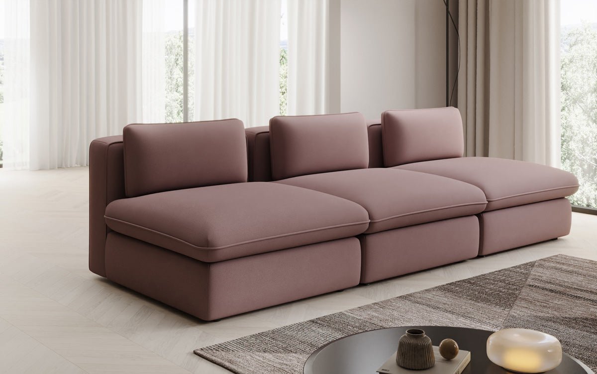Canapé design Cuddle 3 places en Tissu