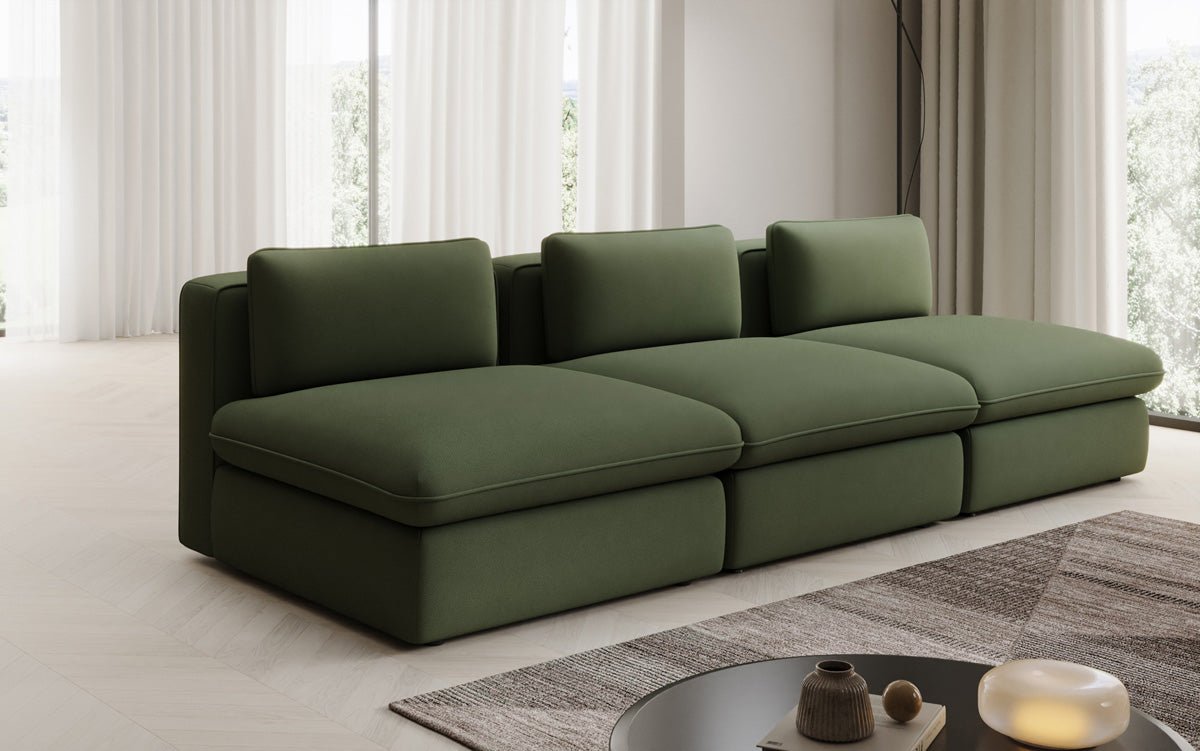 Canapé design Cuddle 3 places en Tissu
