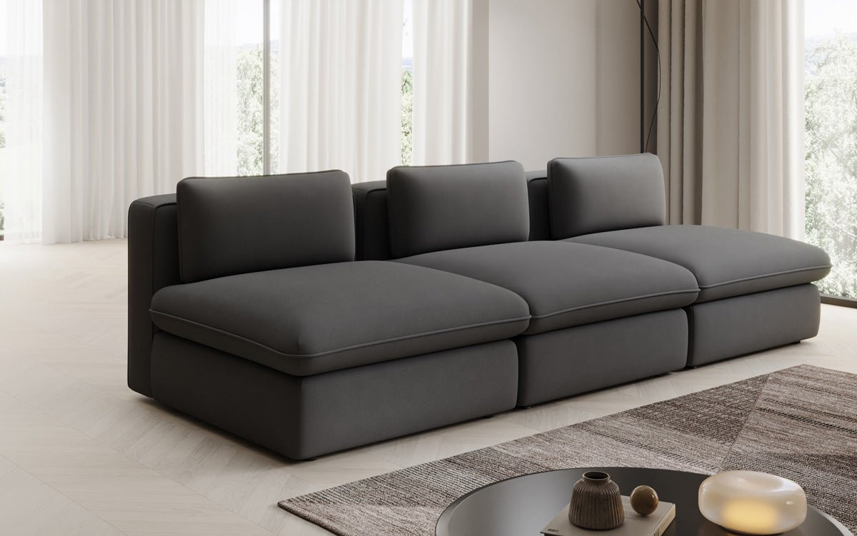 Canapé design Cuddle 3 places en Tissu