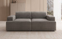 Designer 2-zits bank Monza in Fluweel