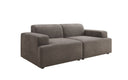 Designer 2-zits bank Monza in Fluweel