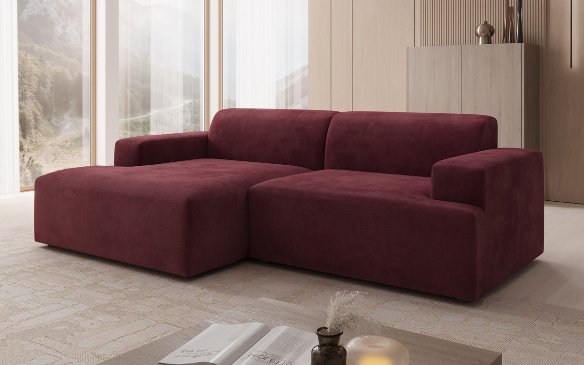 Designbank Monza L in Fluweel
