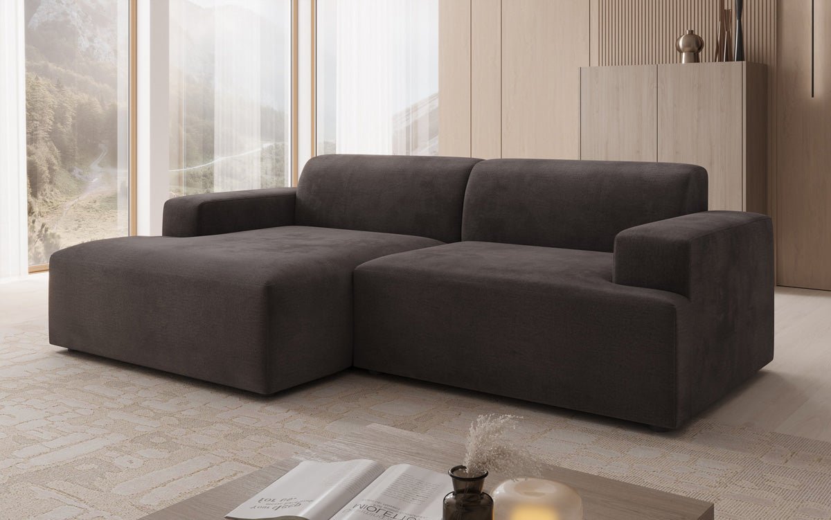 Designbank Monza L in Fluweel