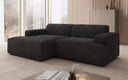 Designer hoekbank Monza in Ribstof