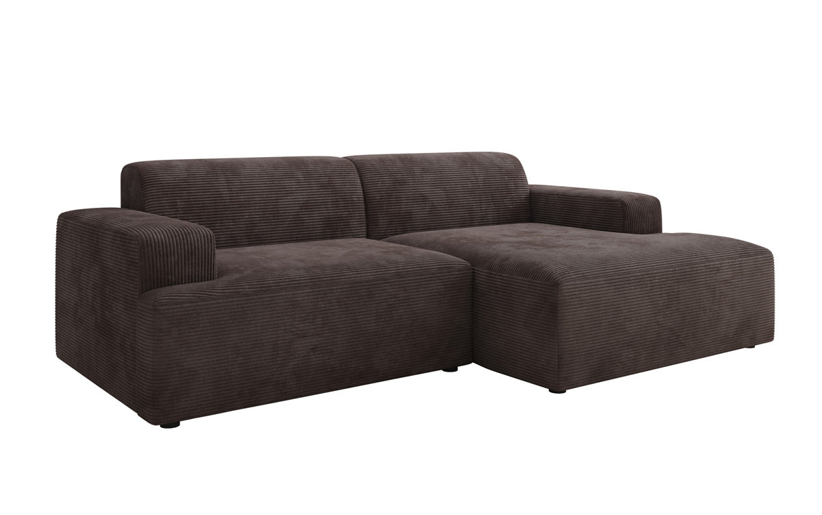 Designbank Monza L in Ribstof