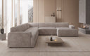 Canapé design Monza Wohnlandschaft U XXL en Côtelé