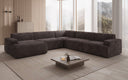 Canapé design Monza Wohnlandschaft U XXL en Côtelé