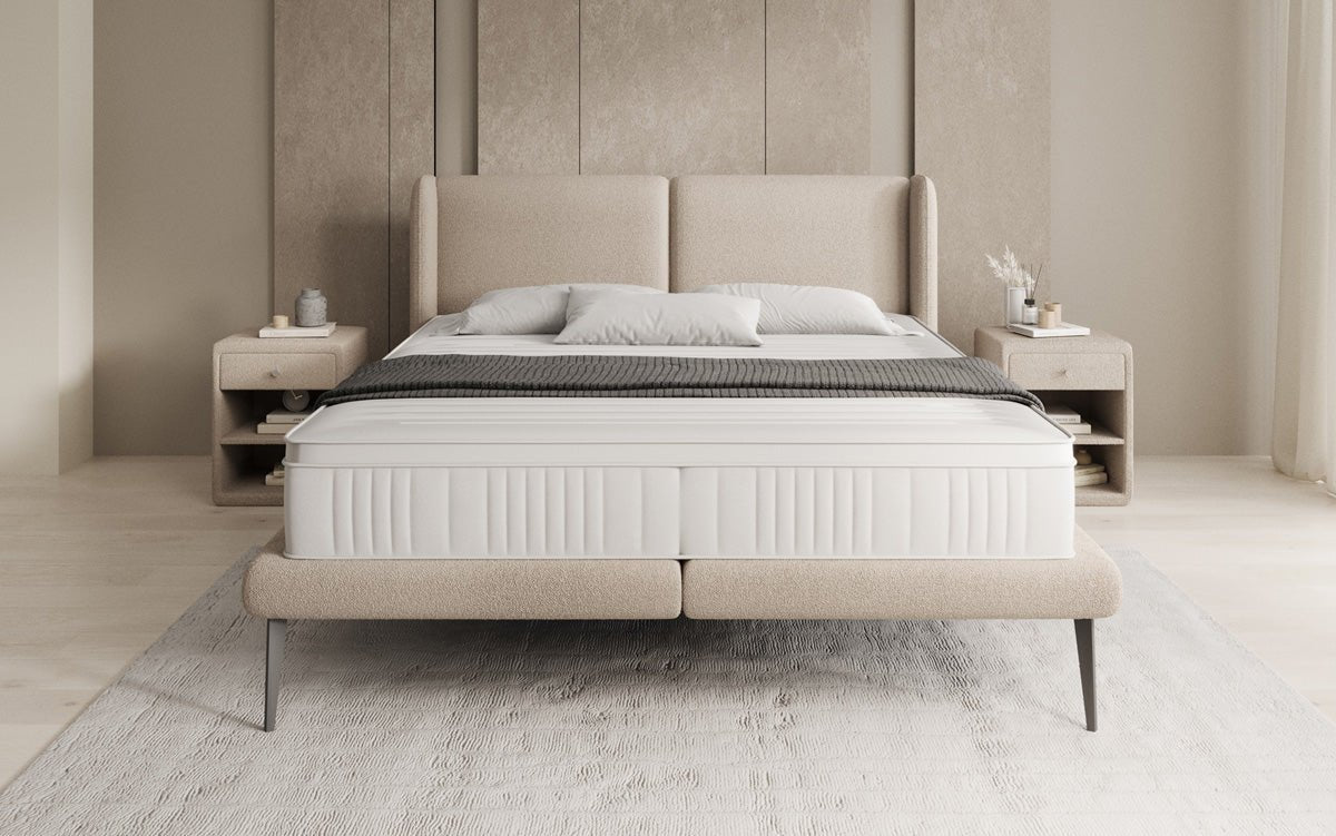 Polsterbed Avendra in Bouclé