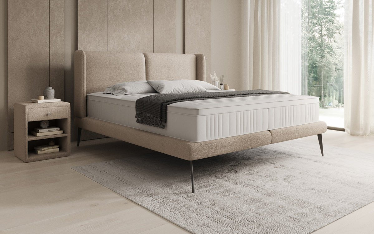 Polsterbed Avendra in Bouclé