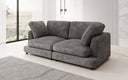 Designer 2 Sitzer Sofa Thalessa in Cord