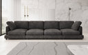 Designer 4 Sitzer Sofa Thalessa in Cord