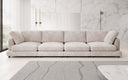 Designer 4 Sitzer Sofa Thalessa in Cord
