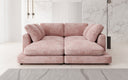 Designer Lounge-Sofa Thalessa in Cord