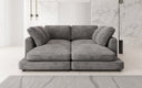 Designer Lounge-Sofa Thalessa in Cord