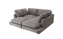 Designer Lounge-Sofa Thalessa in Cord