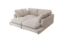 Designer Lounge-Sofa Thalessa in Cord