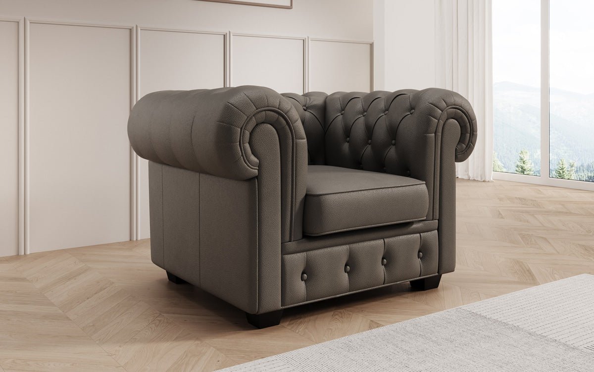 Chesterfield Royal 3+2+1 Bankstel in Echtleder