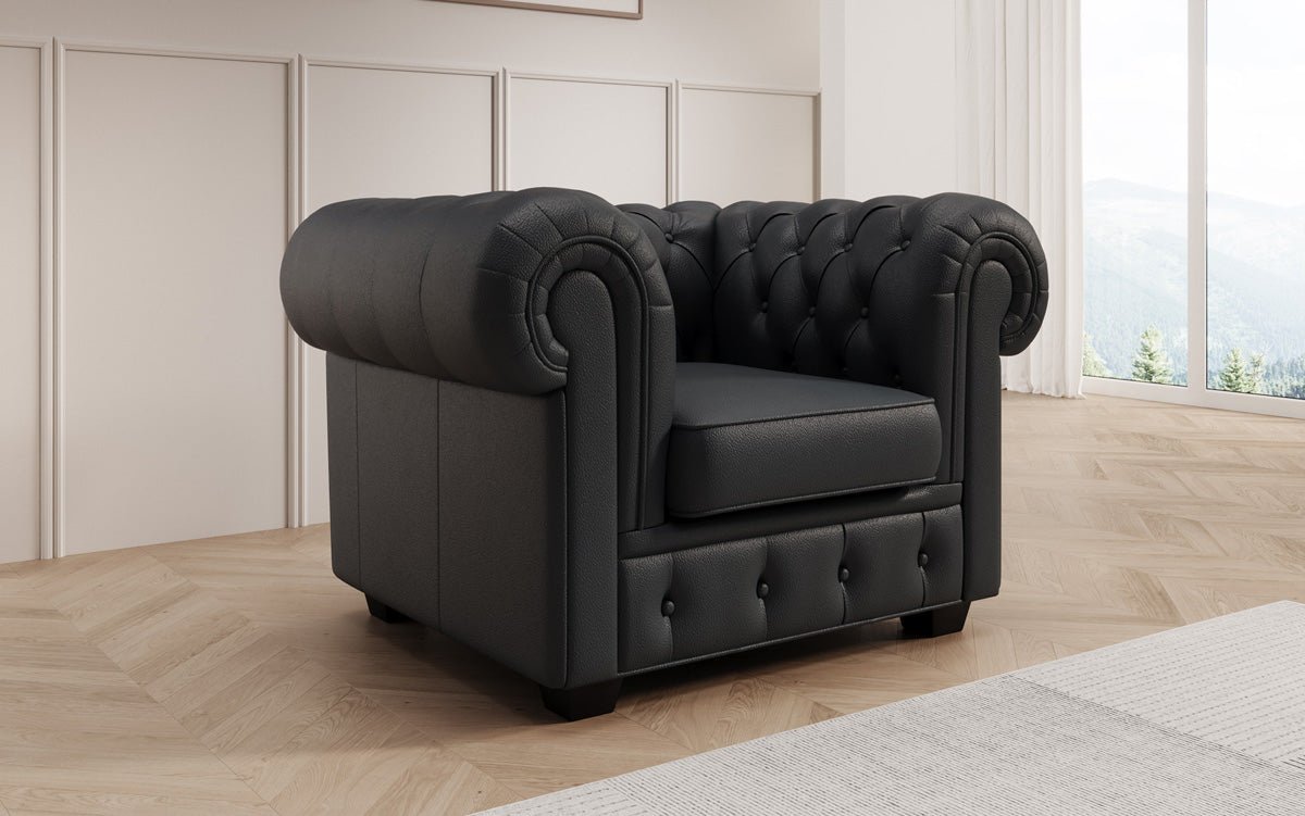 Chesterfield Royal 3+2+1 Bankstel in Echtleder
