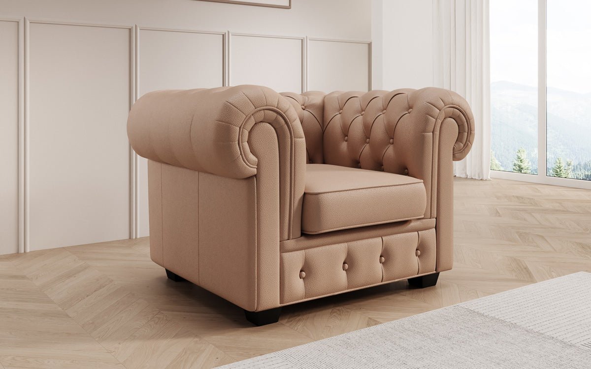 Chesterfield Royal 3+2+1 Bankstel in Echtleder