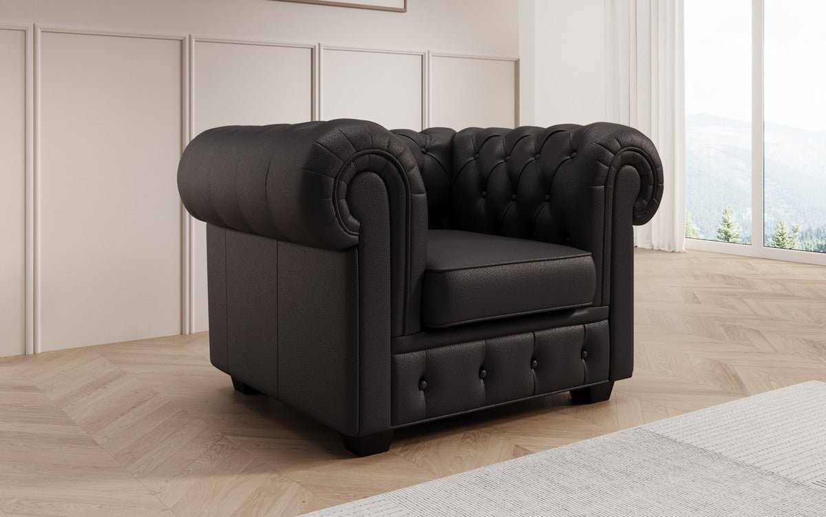 Chesterfield Royal 3+2+1 Bankstel in Echtleder