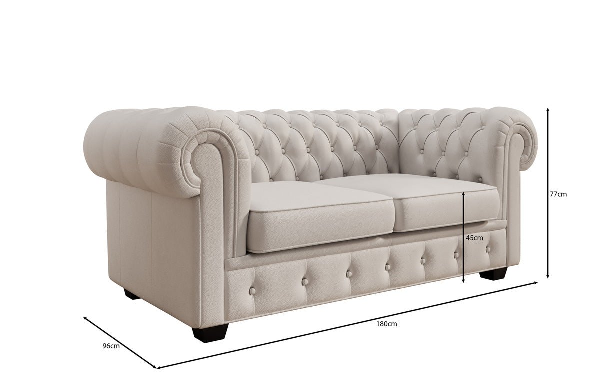 Chesterfield Royal 3+2+1 Bankstel in Echtleder