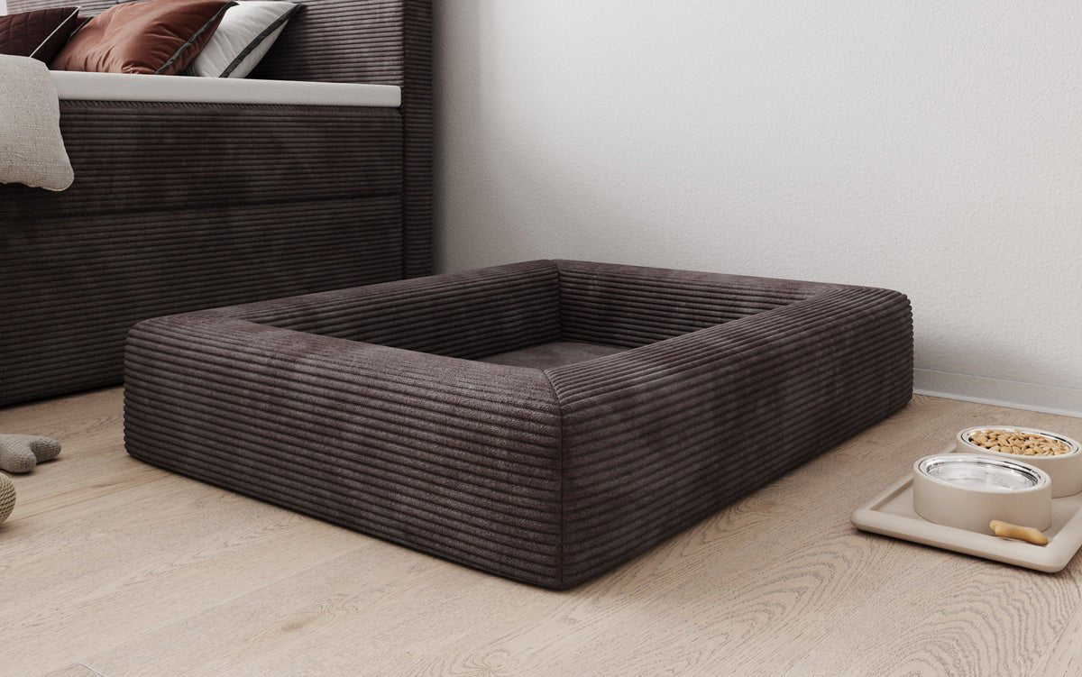 Hondenbed Cordino 80 × 100 cm in Ribstof