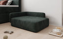 Hondenslaapbank BelloCouch 80 × 60 cm in Ribstof