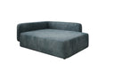 Hondenslaapbank BelloCouch 80 × 60 cm in Ribstof