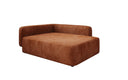 Hondenslaapbank BelloCouch 80 × 60 cm in Ribstof